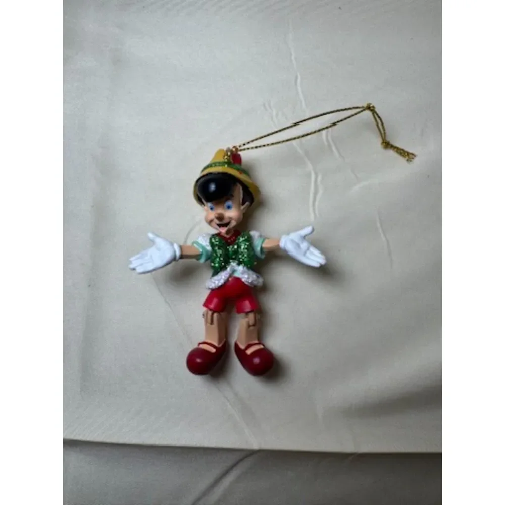Disney Parks Pinocchio Marionette Holiday Christmas Ornament With Box